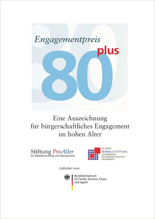 Logo Engagementpreis 80plus 2024