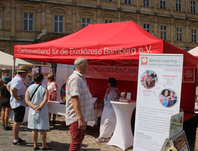 Heinrichsfest 2023 Lernen durch Engagement