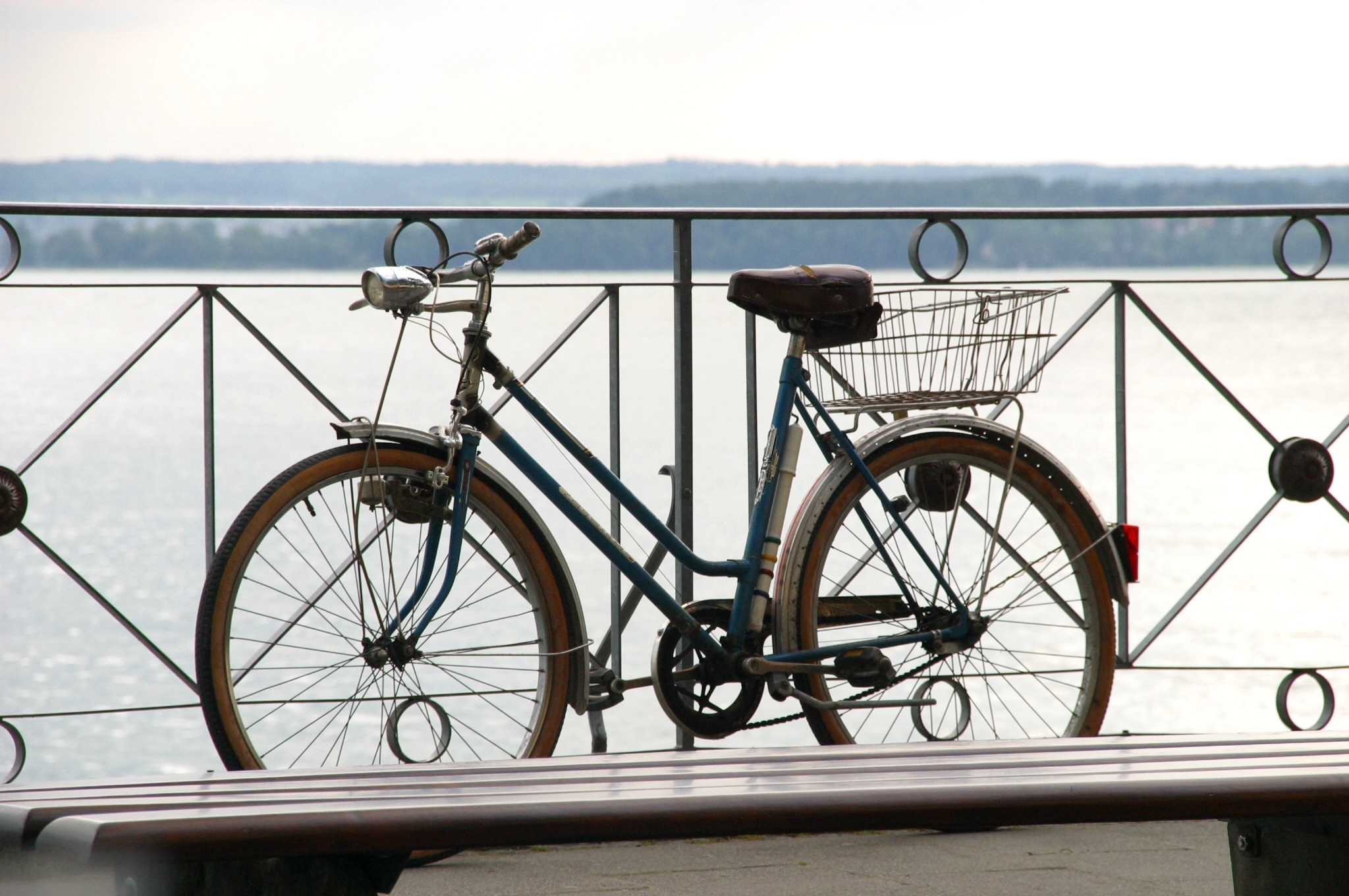 Fahrrad am See