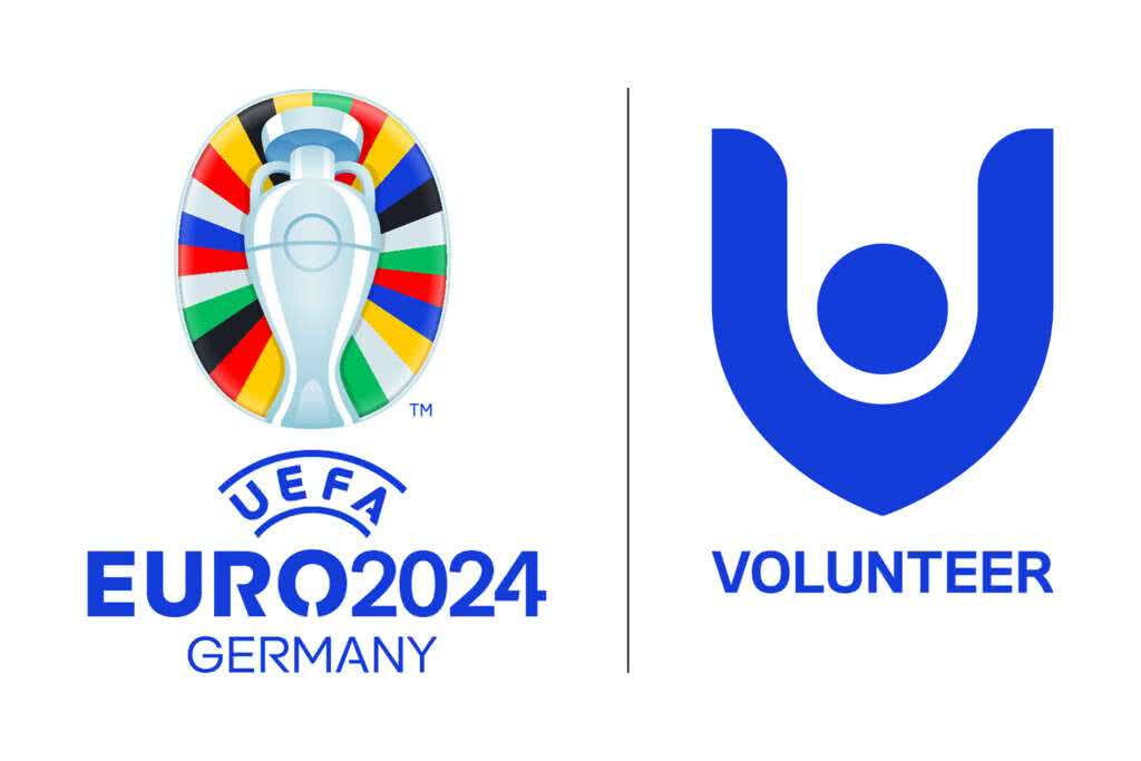 Logo UEFA 2024 Volunteer