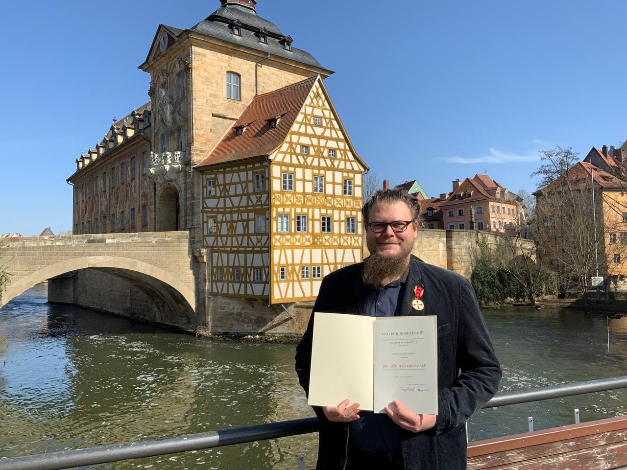 Michael Schmitt Auszeichnung Verdienstmedaille