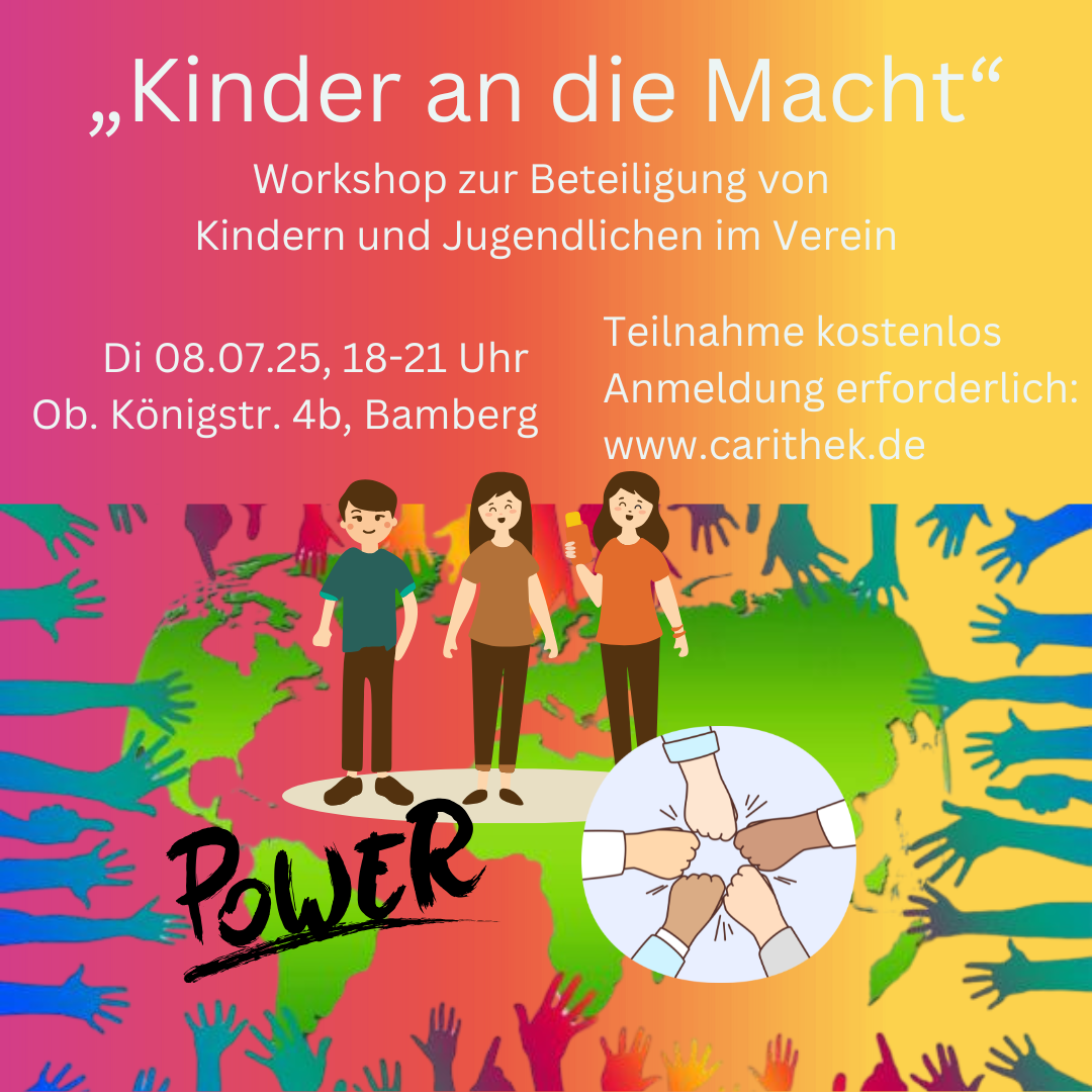 Sharepic Kinder an die Macht