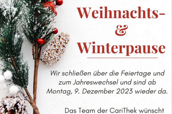 Weihnachtspause 2022